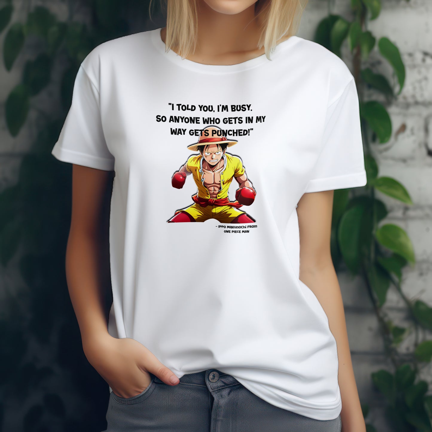 One Piece Man Graphic T-Shirt