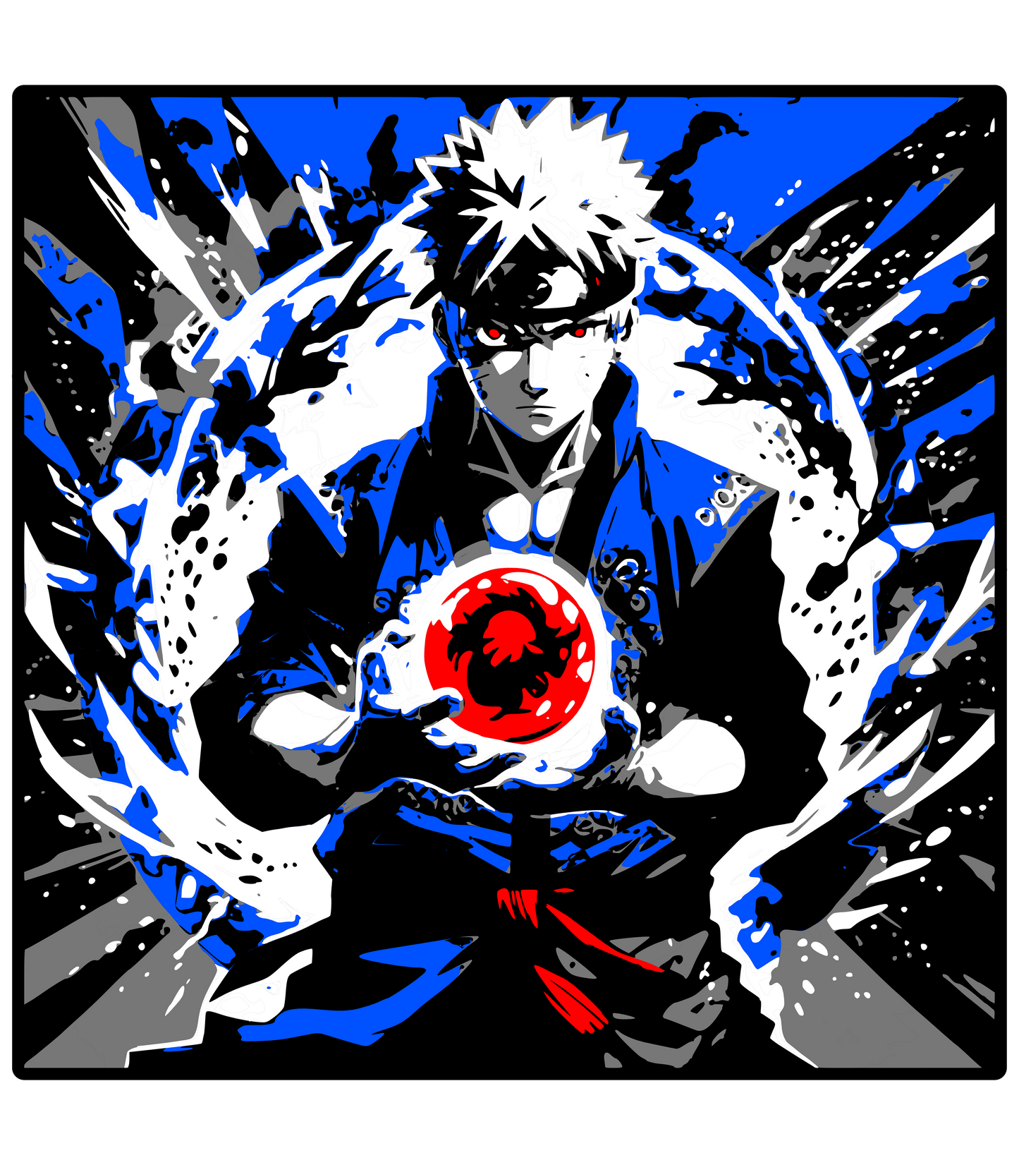 Dark Naruto Graphic T-Shirt