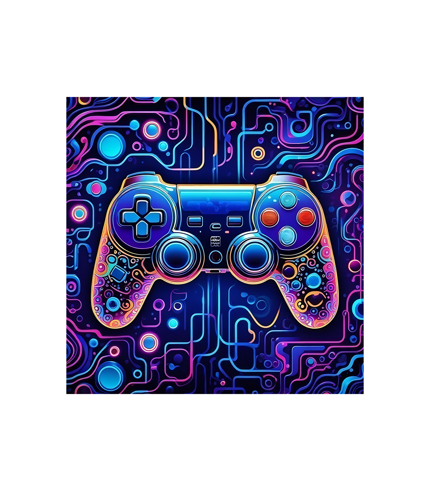 Not-Your-Typical RGB Controller Graphic T-Shirt