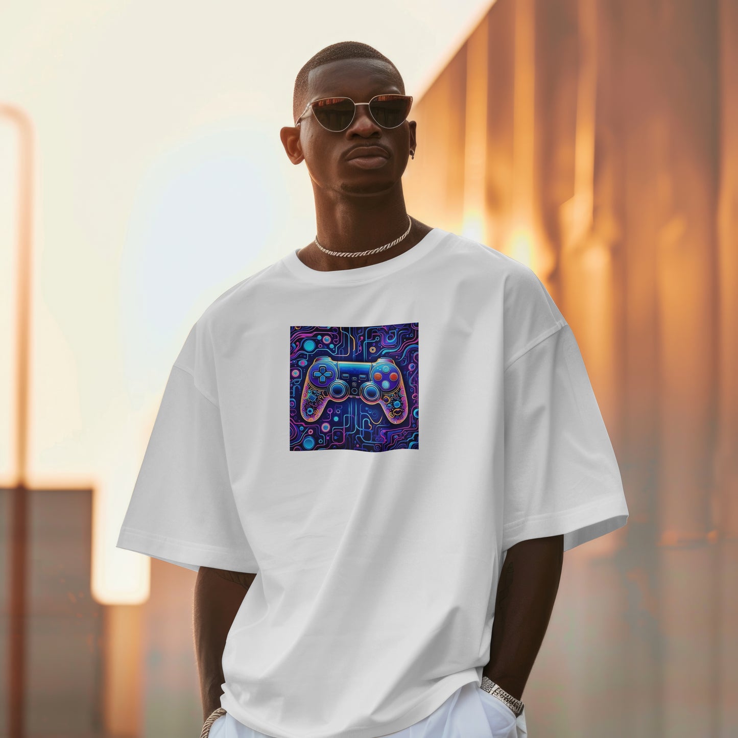 Not-Your-Typical RGB Controller Graphic T-Shirt