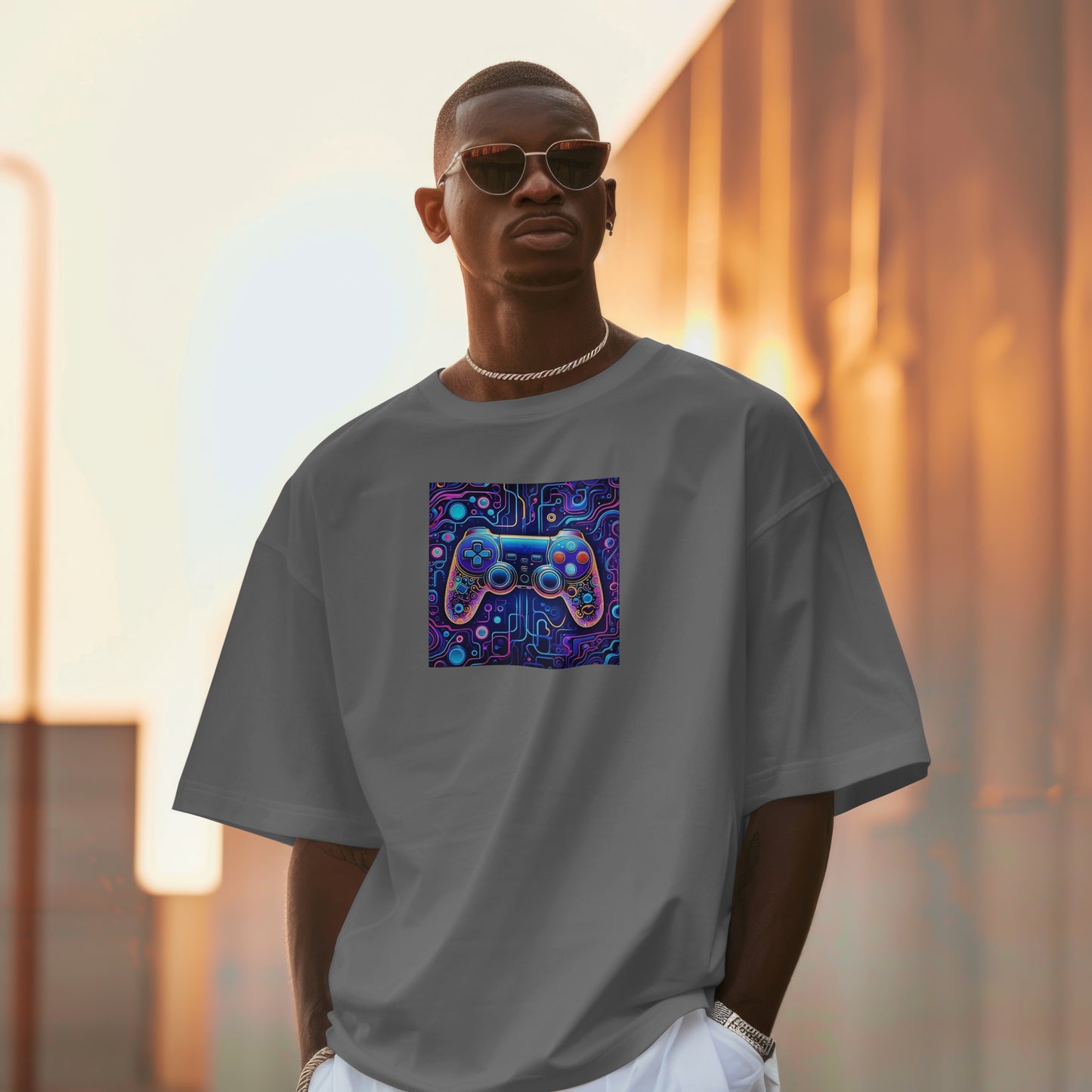 Not-Your-Typical RGB Controller Graphic T-Shirt