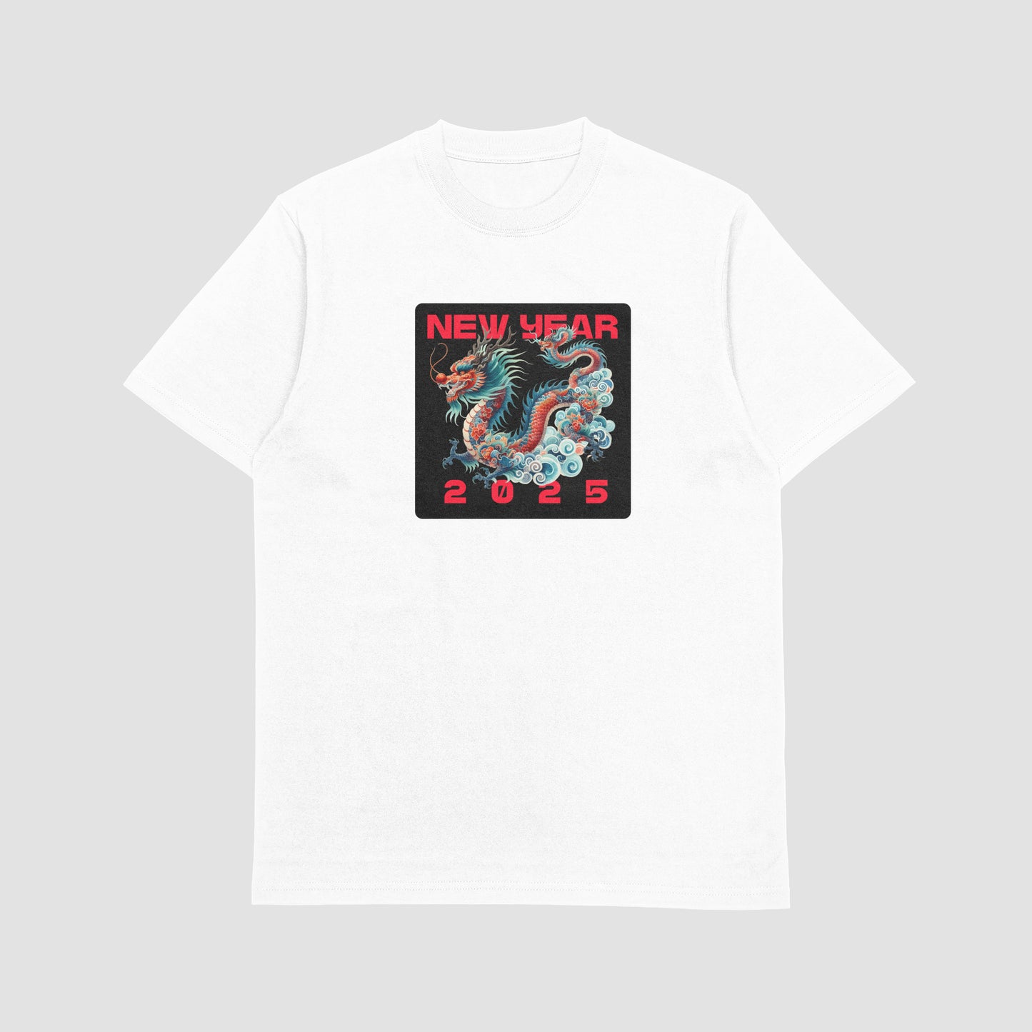 New Year 2025: Dragon Style Graphic T-Shirt