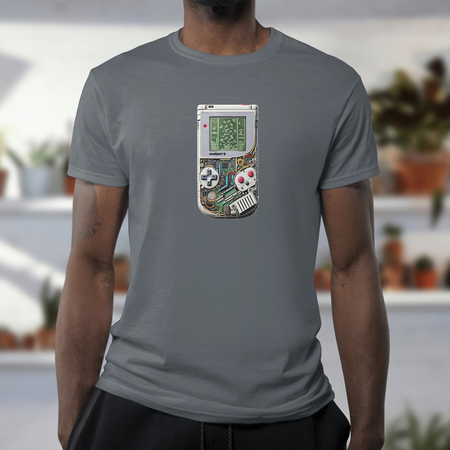 Retro Gamerboy Graphic T-Shirt